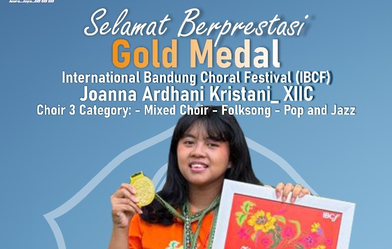 Gold Medal International Bandung Choral Festival (IBCF) Kategori Mixed Choir, Volk Song, dan Pop Jazz Tahun 2025