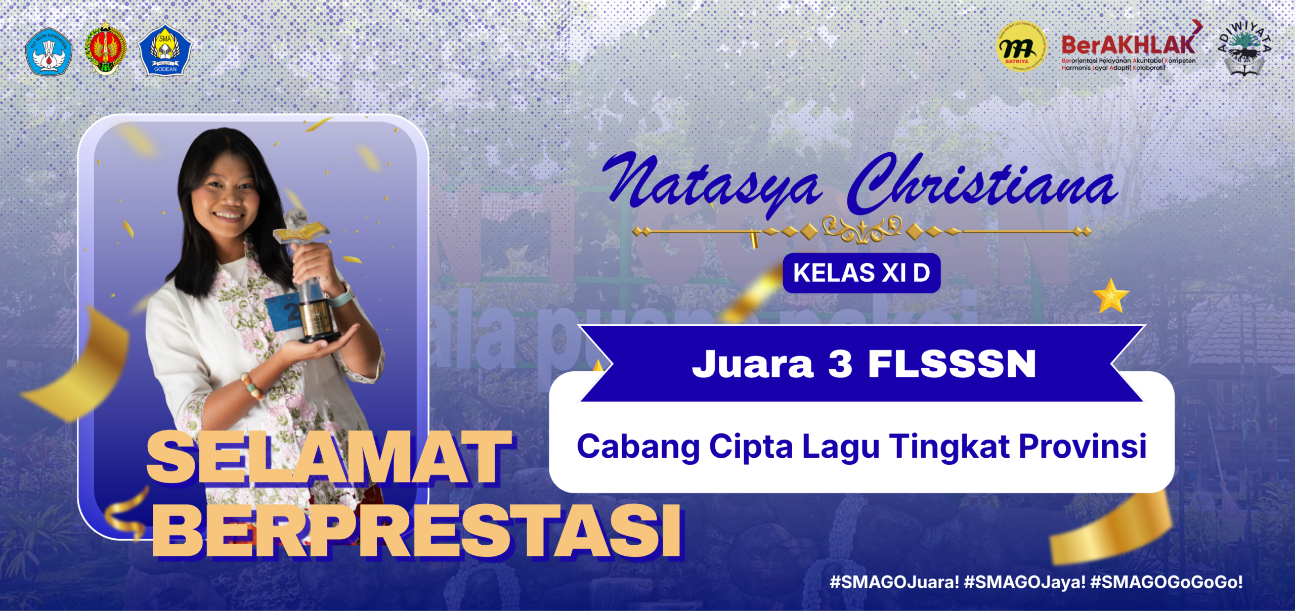 Juara 3 FLSSSN Cabang Cipta Lagu Tingkat Provinsi