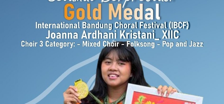 Gold Medal International Bandung Choral Festival (IBCF) Kategori Mixed Choir, Volk Song, dan Pop Jazz Tahun 2025