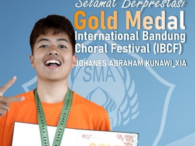 Gold Medal International Bandung Choral Festival (IBCF) Tahun 2025