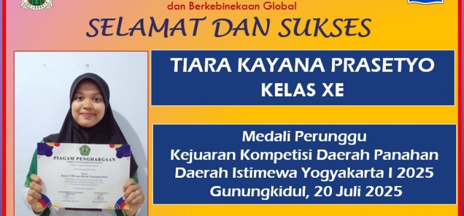 Juara III Kejuaraan Kompetisi Daerah Cabor Panahan DIY Tahun 2025