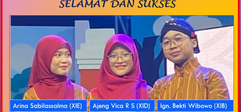 Juara 1 Babak Penyisihan (Kabupaten Sleman) Gladhi Kawruh Jenjang SMA Tahun 2025