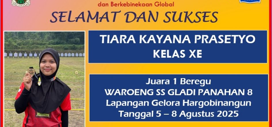 Juara I Gladi Panahan #8 Kategori Beregu Waroeng SS Tahun 2025