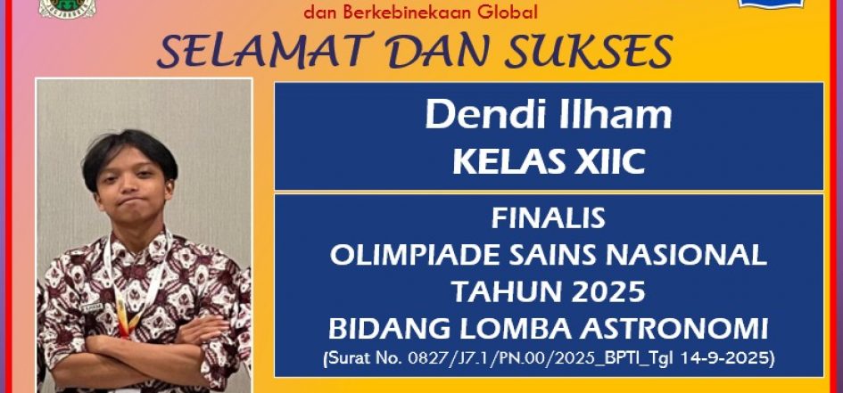 Finalis Olimpiade Sains Nasional (OSN) Tingkat Nasional Bidang Lomba Astronomi Tahun 2025