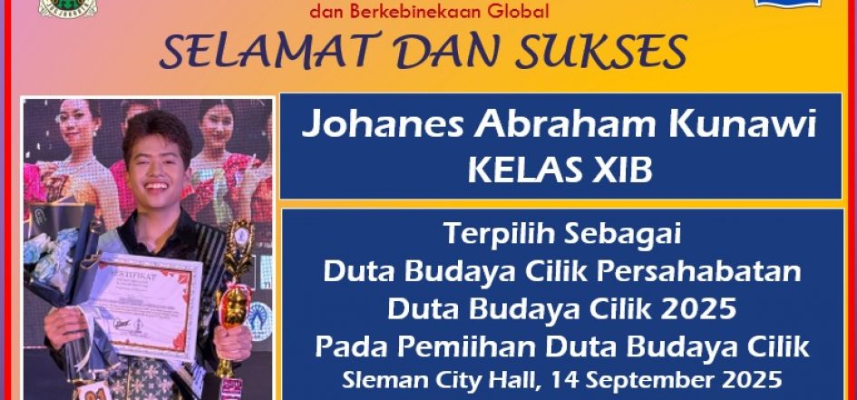 Duta Budaya Cilik Persahabatan Tahun 2025
