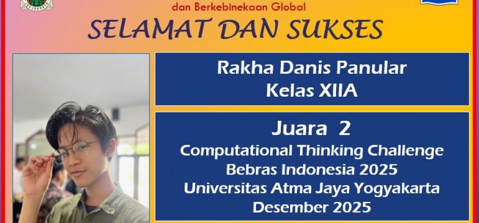 Juara 2 CT Challenge Bebras Indonesia 2025